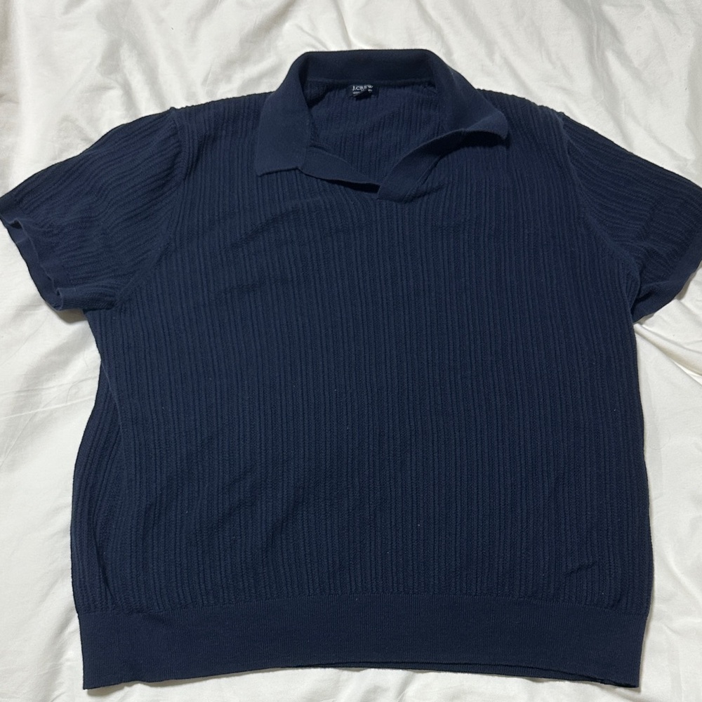 J. Crew Navy Polo Shirt